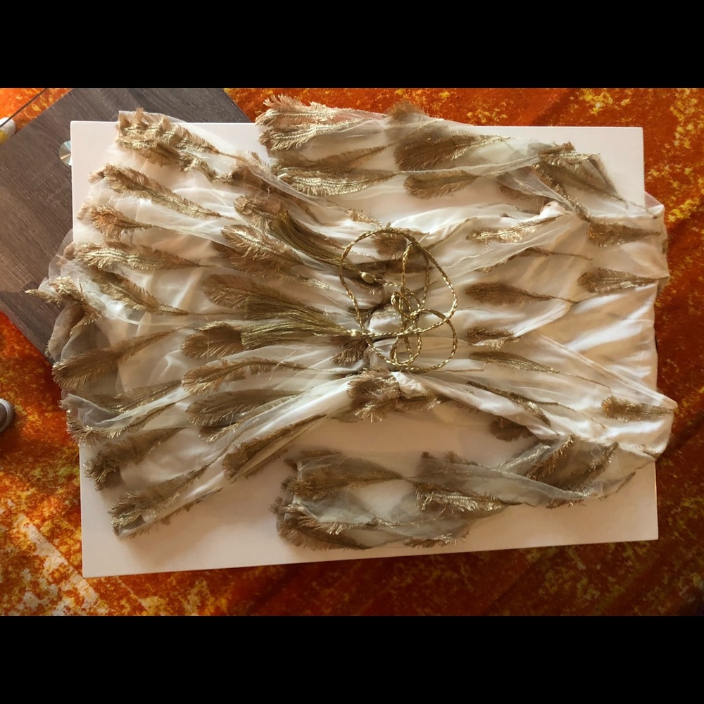 New Golden Goddess/leaf Romper